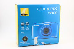 Nikon Coolpix W100 Blue (#3716)