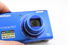 Nikon Coolpix S6200 Blue (#3718)