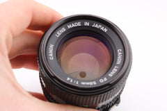 Canon FDn 50mm f1.4 (#3735)