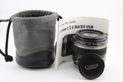 Canon EF-S Macro 60mm f2.8 Ultrasonic USM (#3740)