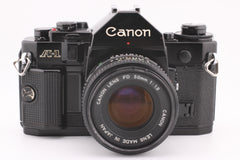 Canon A-1 + 50mm f1.8 (#5251)