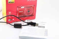 Nikon Coolpix S3700 Red (#3753)