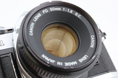 Canon AT-1 + 50mm f1.8 (#3802)