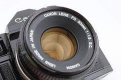 Canon A-1 + 50mm f1.8 (#3804)