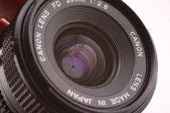 Canon FDn 28mm f2.8 (#5327)