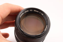 Canon FDn 85mm f1.8 (#3829)