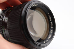 Canon FDn 85mm f1.8 (#3829)