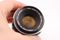 Canon FL 50mm f1.8 (#3832)