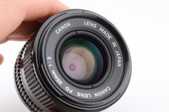 Canon FDn 35mm f2 (#3835)