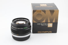 Olympus OM 50mm f1.4 (#3837)