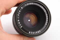 Leica 50mm f2 Summicron-R Safari (#3877)