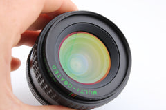 Pentax K - Makinon 28mm f2.8 (#3903)