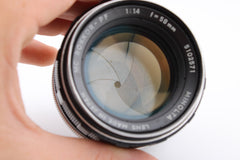 Minolta 58mm f1.4 (#4005)
