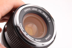Canon FD 35mm f2 Silver Nose "O" (#4058)