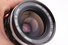 Canon FL 50mm f1.4 II (#4057)