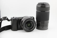 Sony Alpha 5000 + 16-50mm and 55-210mm (#4069)