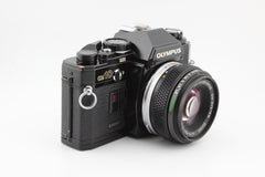 Olympus OM-10 Black + 50mm f1.8 (#4162)