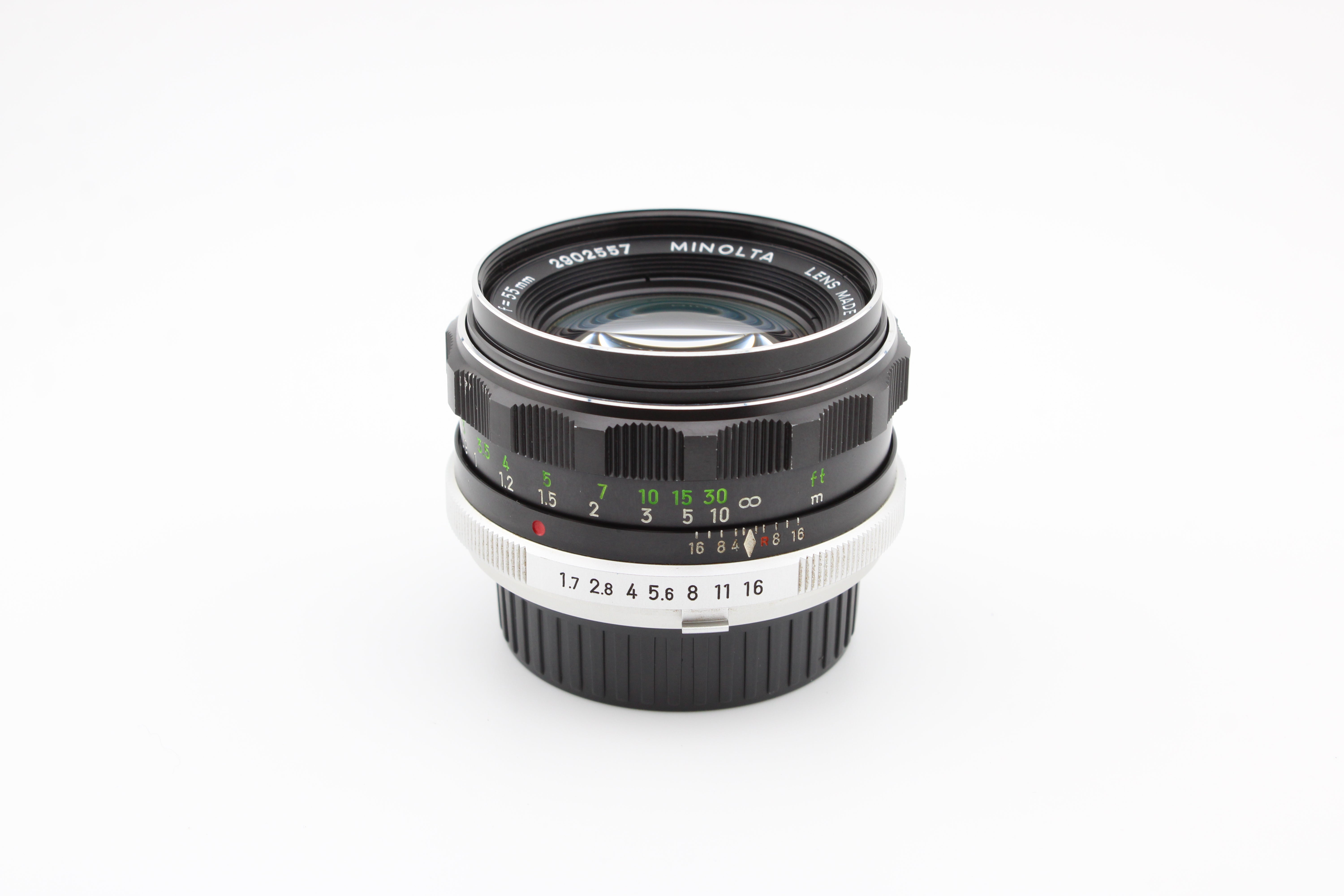 MINOLTA MC ROKKOR-PF 55mm F1.7