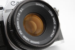 Canon AE-1 + 50mm f1.8 (#4204)