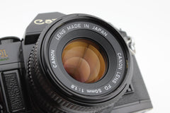 Canon AE-1 Program + 50mm f1.8 (#4232)