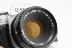 Canon AT-1 + 50mm f1.8 (#4302)