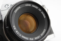 Canon FTb QL + 50mm f1.8 (#4305)