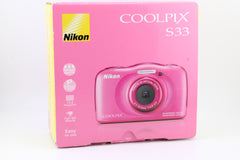 Nikon Coolpix S33 Pink (#4336)