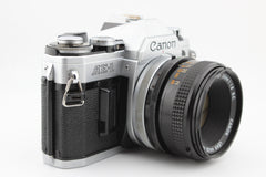 Canon AE-1 + 50mm f1.8 (#4343)