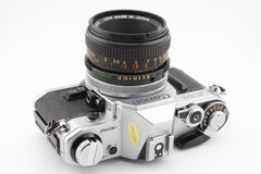 Canon AE-1 + 50mm f1.8 (#4343)