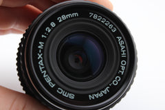 Pentax 28mm f2.8 SMC Pentax-M (#4369)