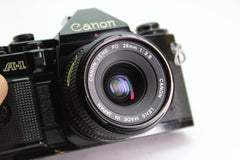 Canon A - 1 + 28mm f2.8 (#2814) - Canon