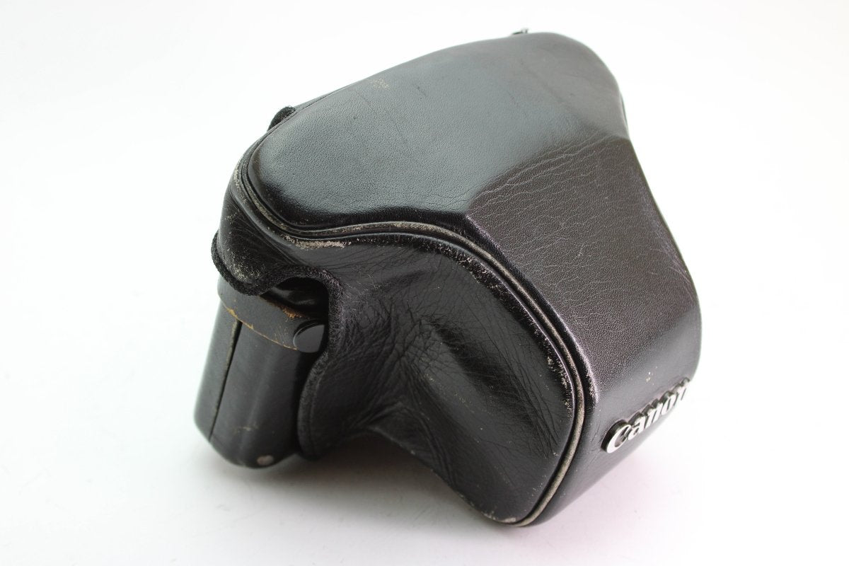 Canon Action A Series Black Leather Case (#2199) - Canon