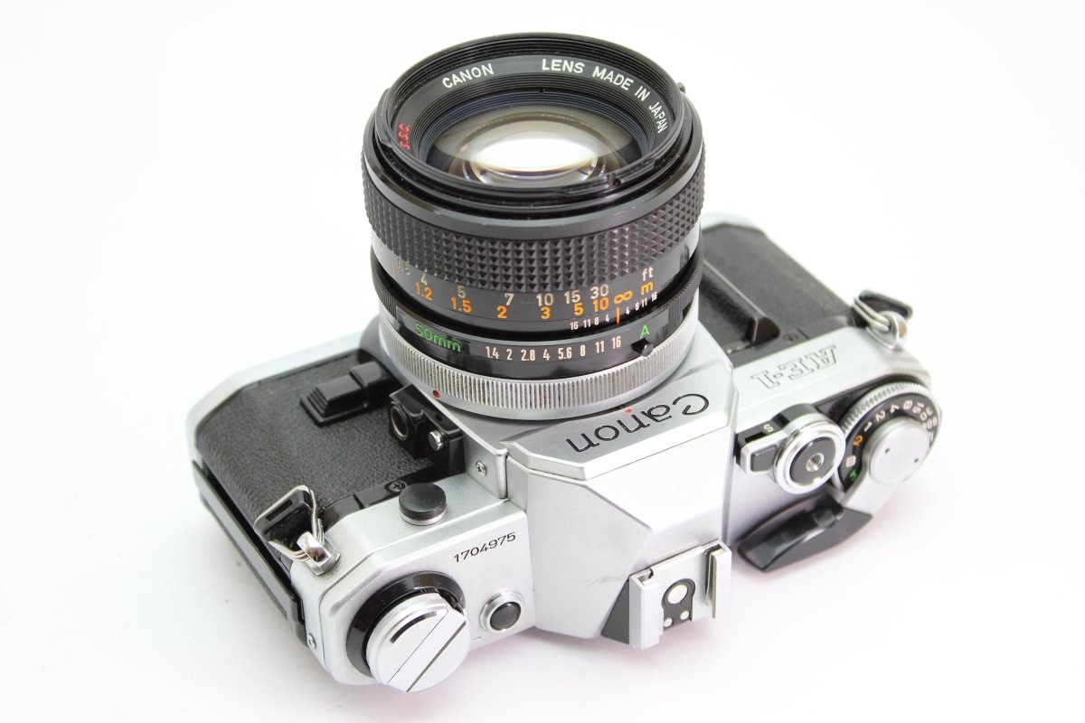 Canon AE - 1 + 50mm f1.4 (#3074) - Canon