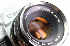 Canon AE - 1 + 50mm f1.8 (#3106) - Canon