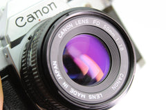 Canon AE - 1 + 50mm f1.8 (#3111) - Canon