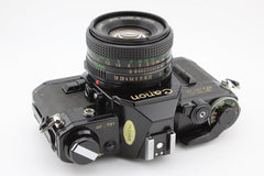 Canon AE - 1 Black + 50mm f1.8 (4423) - Canon