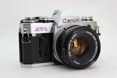 Canon AT-1 + 50mm f1.8 Canon FD Lens (#2262) - Canon
