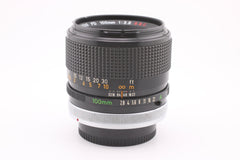 Canon FD 100mm f2.8 S.S.C. (5192) - Canon
