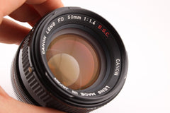 Canon FD 50mm f1.4 S.S.C (4146) - Canon