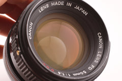 Canon FD 50mm f1.4 S.S.C (5365) - Canon