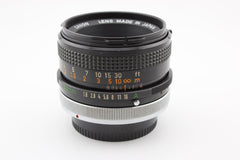 Canon FD 50mm f1.8 S.C. (4694) - Canon