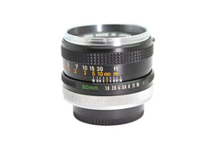 Canon FD 50mm f1.8 Silver Nose (#3138) - Canon