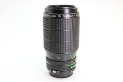 Canon FD 75-200mm f4.5 (#2415) - Canon