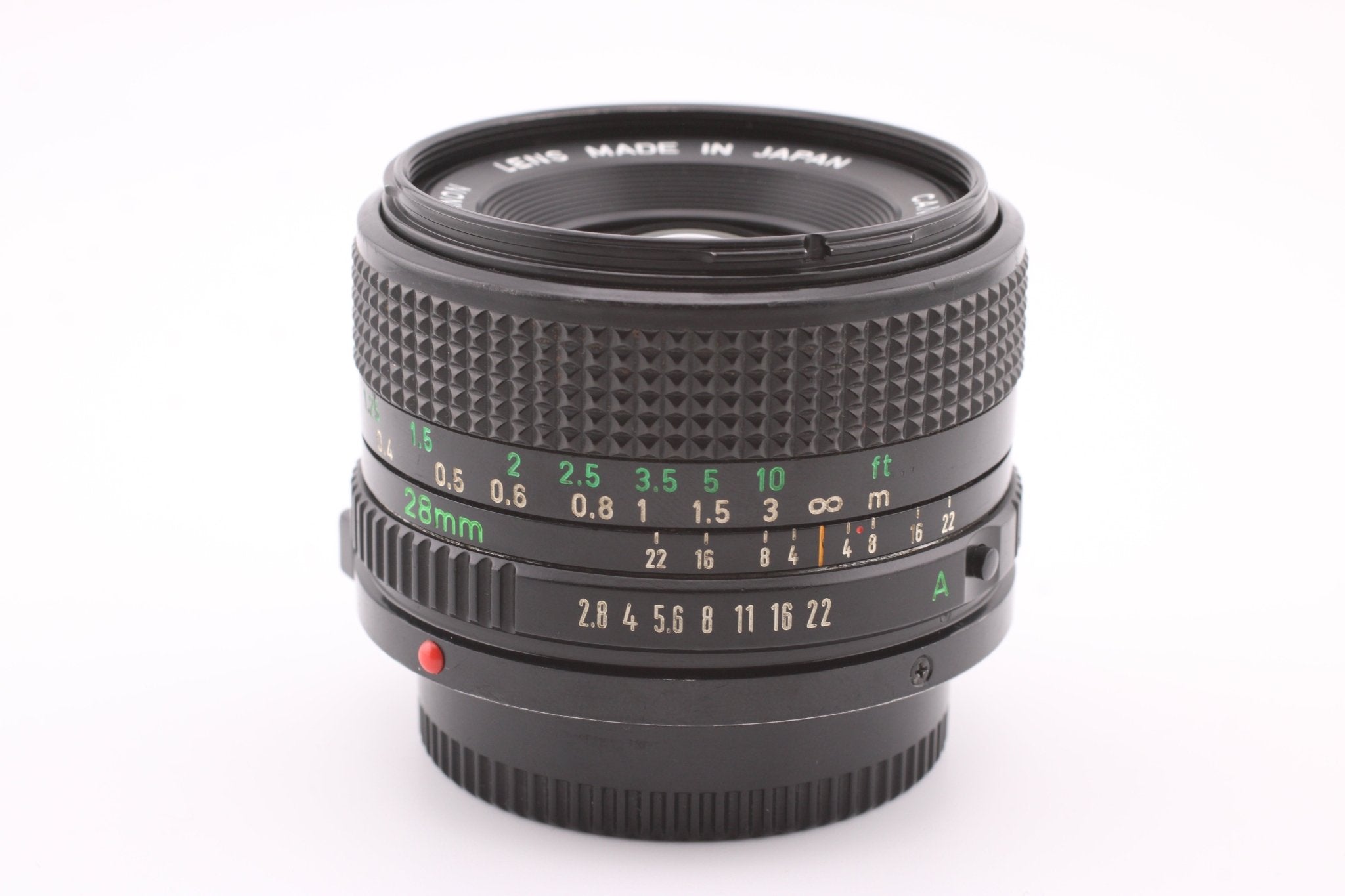 Canon FDn 28mm f2.8 (5327) - Canon