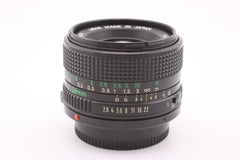 Canon FDn 28mm f2.8 (5327) - Canon