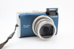 Canon PowerShot SX200 IS Blue (4106) - Canon