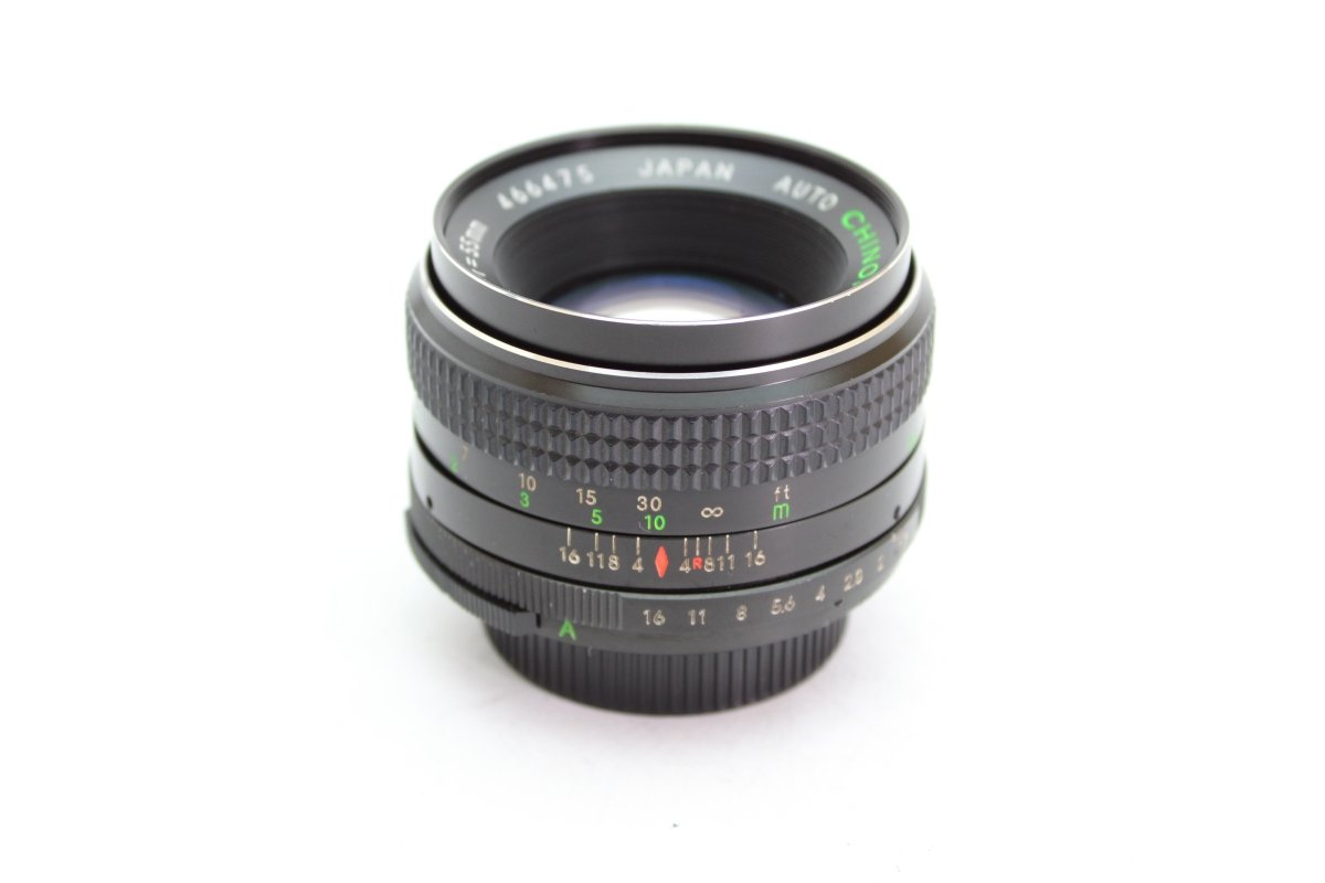 Chinon Auto MC 55mm f1.7 (#3595) - Chinon