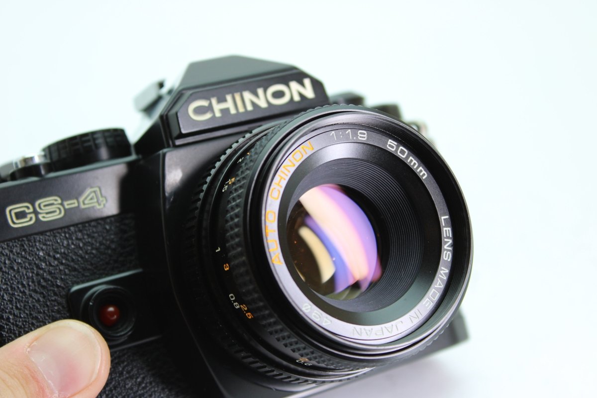 Chinon CS - 4 + 50mm f1.9 (#2853) - Chinon