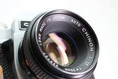 Chinon CX + 55mm f1.7 (#3544) - Chinon