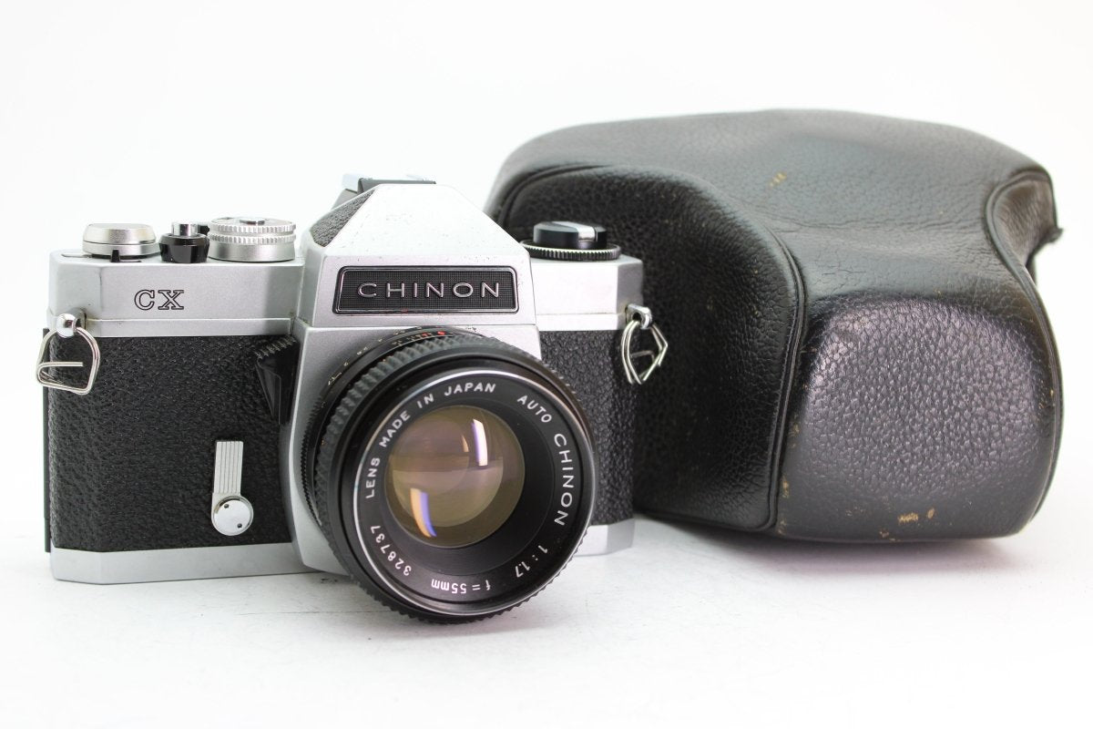 Chinon CX + 55mm f1.7 (#3544) - Chinon